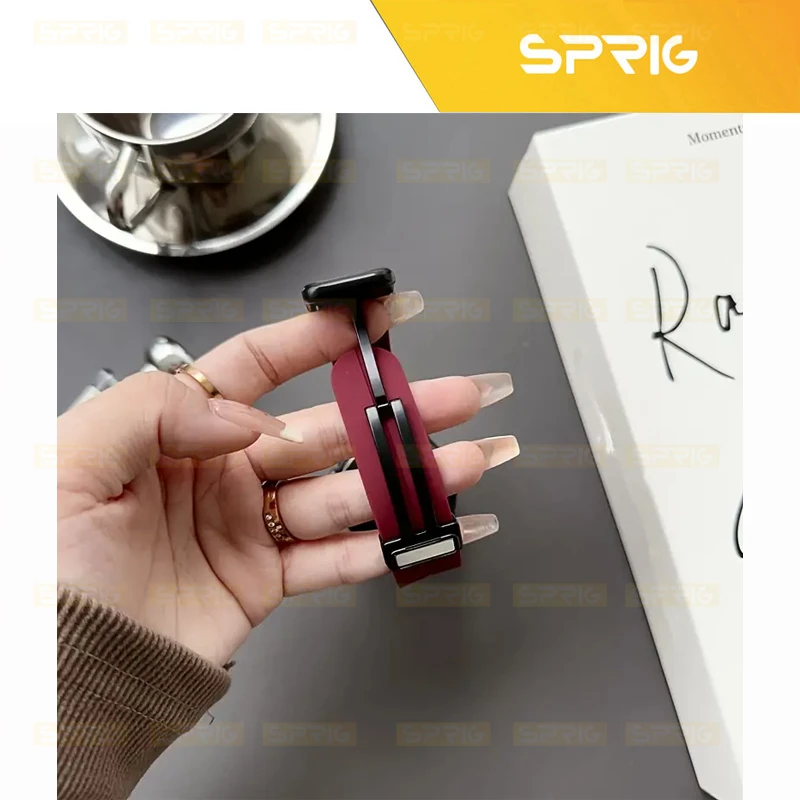 بند اسپریگ مدل SGK Magnetic Silicon TW مناسب برای ساعت هوشمند شیائومی S1 / S1 Active / S2 / Mi Watch XMWTCL02 / Mi Watch Color 2 / Mi Watch Color