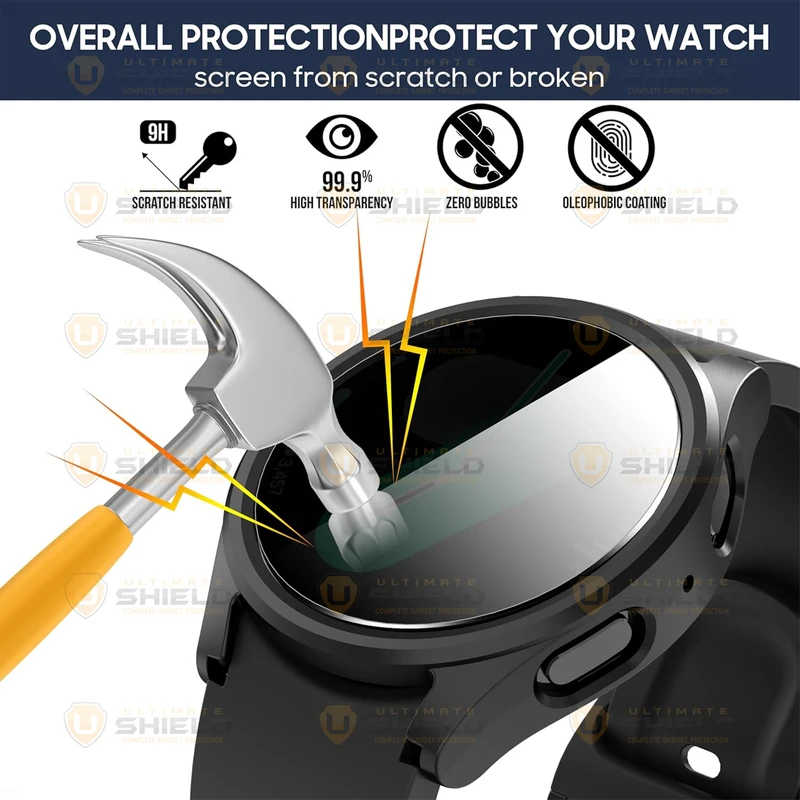 کاور آلتیمیت شیلد مدل Privacy UL مناسب برای ساعت هوشمند سامسونگ Galaxy Watch 7 44mm