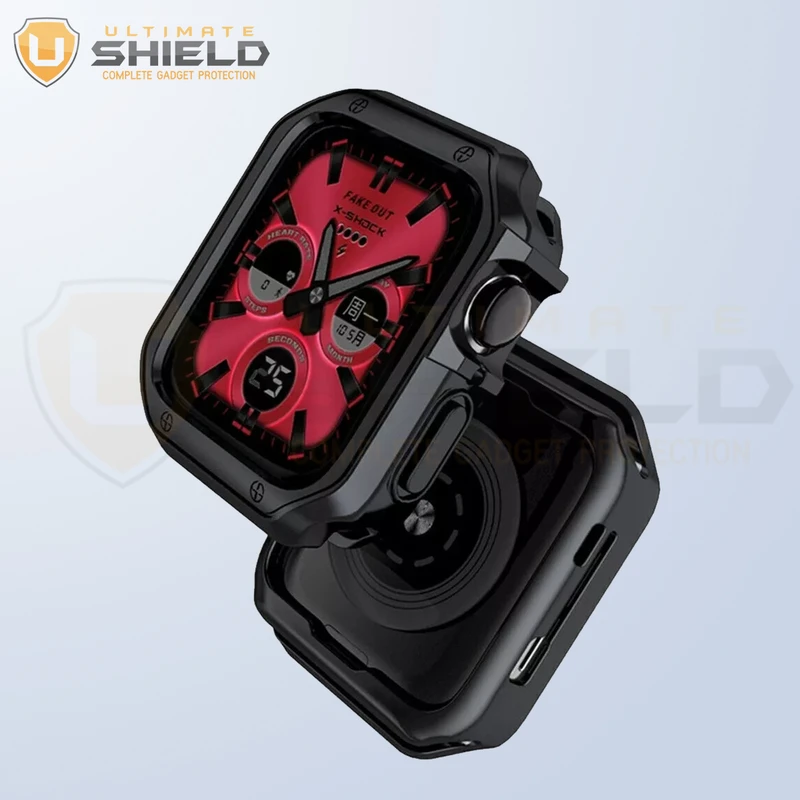 بند آلتیمیت شیلد مدل 3BLX مناسب برای اپل واچ Series 7 Aluminum 45mm / Series 8 Aluminum 45mm / Series 9 Aluminum 45mm به همراه کاور