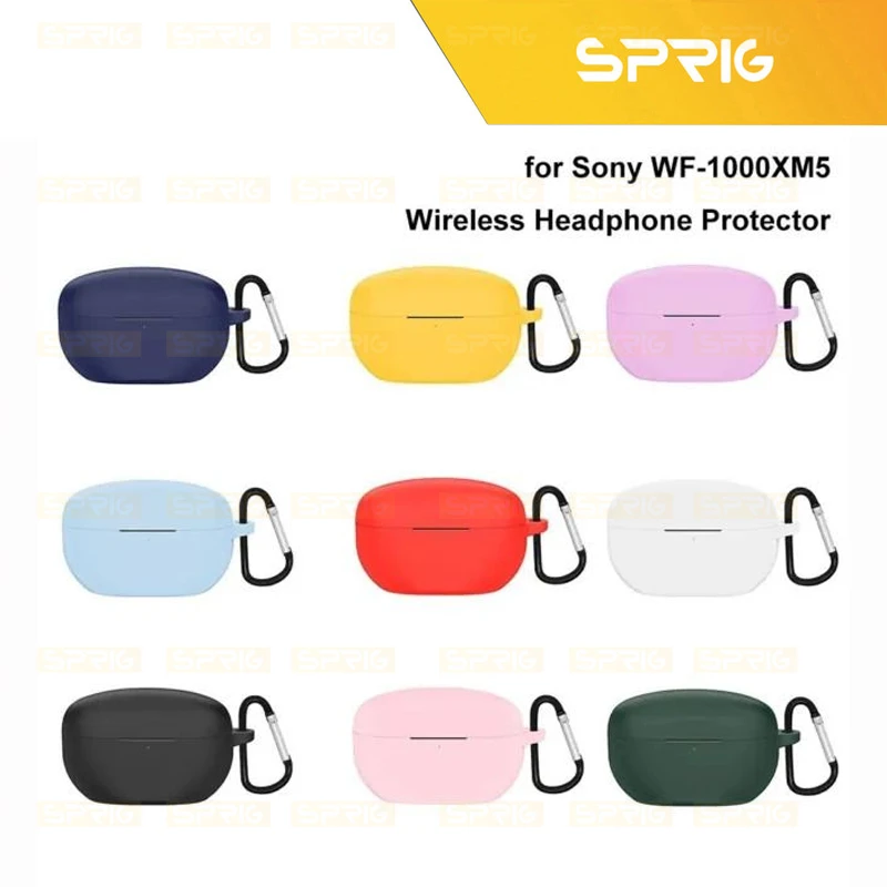 کاور اسپریگ مدل Silicon-SP مناسب برای کیس هدفون بی سیم سونی WF-1000XM5