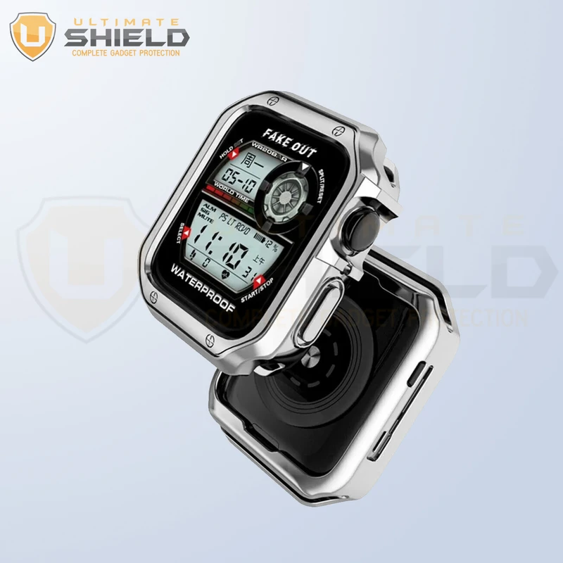 بند آلتیمیت شیلد مدل 3BLX مناسب برای اپل واچ Series 7 Aluminum 45mm / Series 8 Aluminum 45mm / Series 9 Aluminum 45mm به همراه کاور