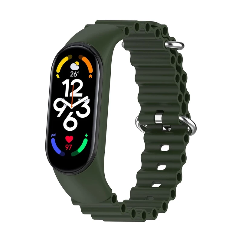 بند برنارد مدل Ocean BR مناسب برای ساعت هوشمند شیائومی Mi band 7