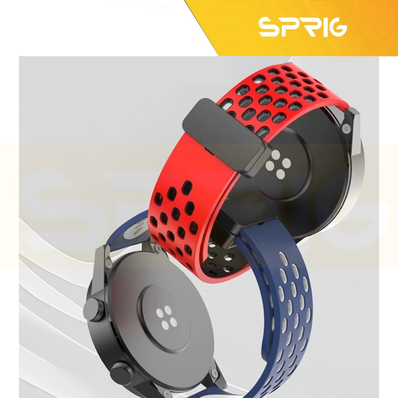 بند اسپریگ مدل Dual Color NK Magnetic TW مناسب برای ساعت هوشمند سامسونگ Galaxy Gear S3 / Watch 3 45mm / Watch 46mm / S3 Frontier / S3 Classic Gear 2 R380