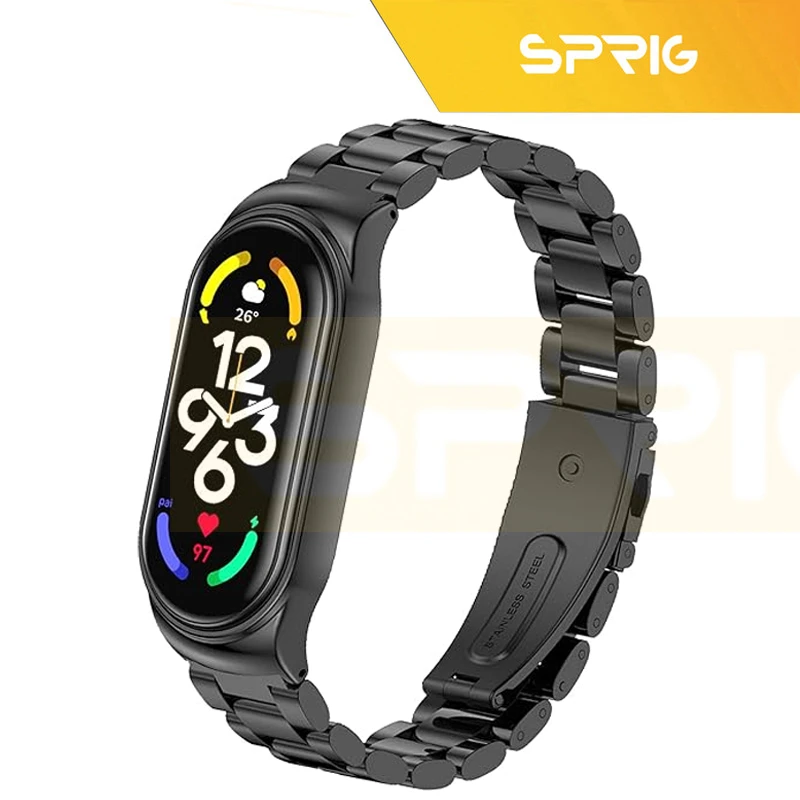 بند اسپریگ مدل 3Bead مناسب برای ساعت هوشمند شیائومی Mi Band 7