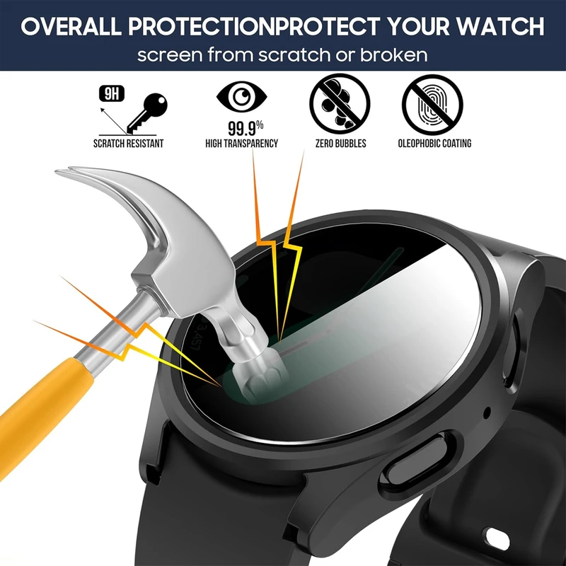 کاور برنارد مدل Privacy BR مناسب برای ساعت هوشمند سامسونگ Galaxy Watch 7 44mm