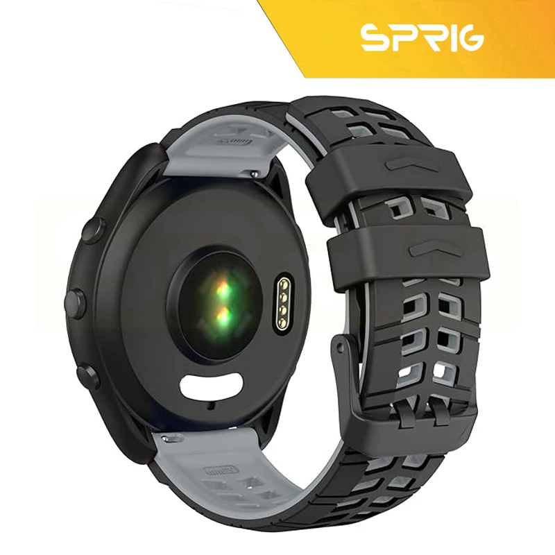 بند اسپریگ مدل Rebit Silicone مناسب برای ساعت هوشمند گلوریمی M1 Pro / M2 Pro / GS1 Pro / GR1 / Calling Watch M2 / M2 Max