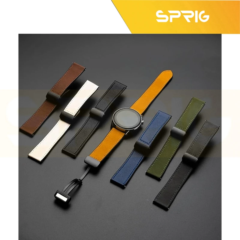 بند اسپریگ مدل SIC Magnetic Leather TW مناسب برای ساعت هوشمند ایمیکی SF1 / SF1E / SE1 / ST1