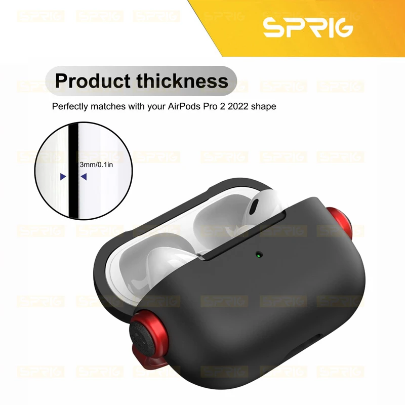 کاور اسپریگ مدل Stand Head EG مناسب برای کیس اپل Airpod Pro 2