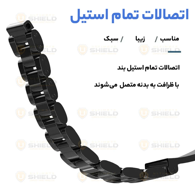 بند آلتیمیت شیلد مدل 3Bead Guard UL مناسب برای ساعت هوشمند شیائومی Mi Band 7