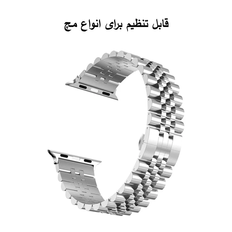 بند نایت مدل 5Bead KT مناسب برای اپل واچ سری 10 سایز 42 میلی متری