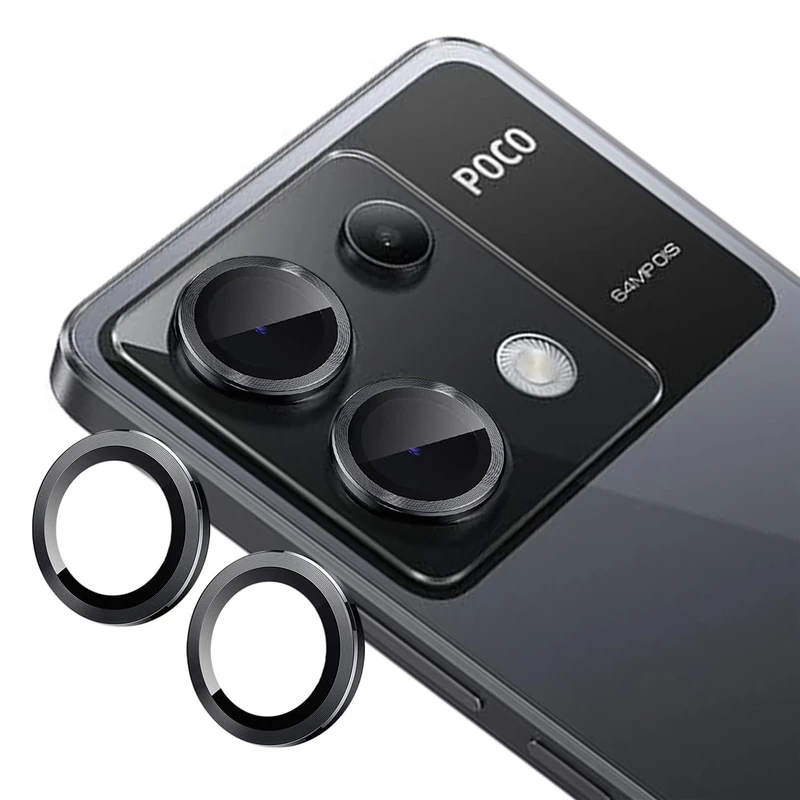محافظ لنز دوربین رینگی ام‌گلس مدل Ring Protector مناسب برای گوشی موبایل شیائومی Poco X6