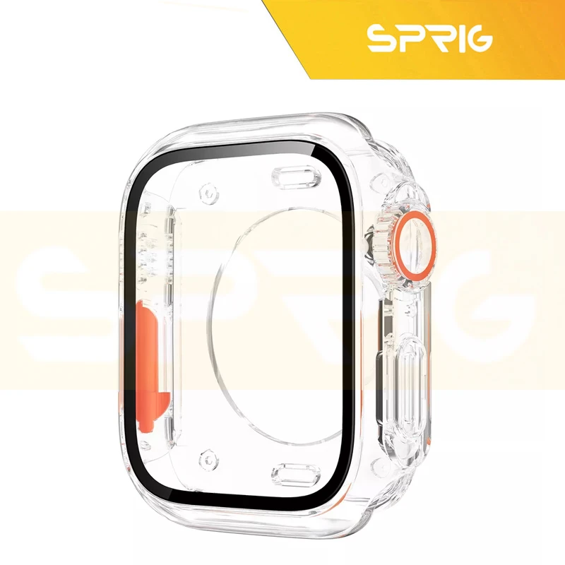 بند اسپریگ مدل 360-Ultra Design Braided مناسب برای اپل واچ سری SE2021/7/8/9 سایز 45 میلی متری به همراه کاور