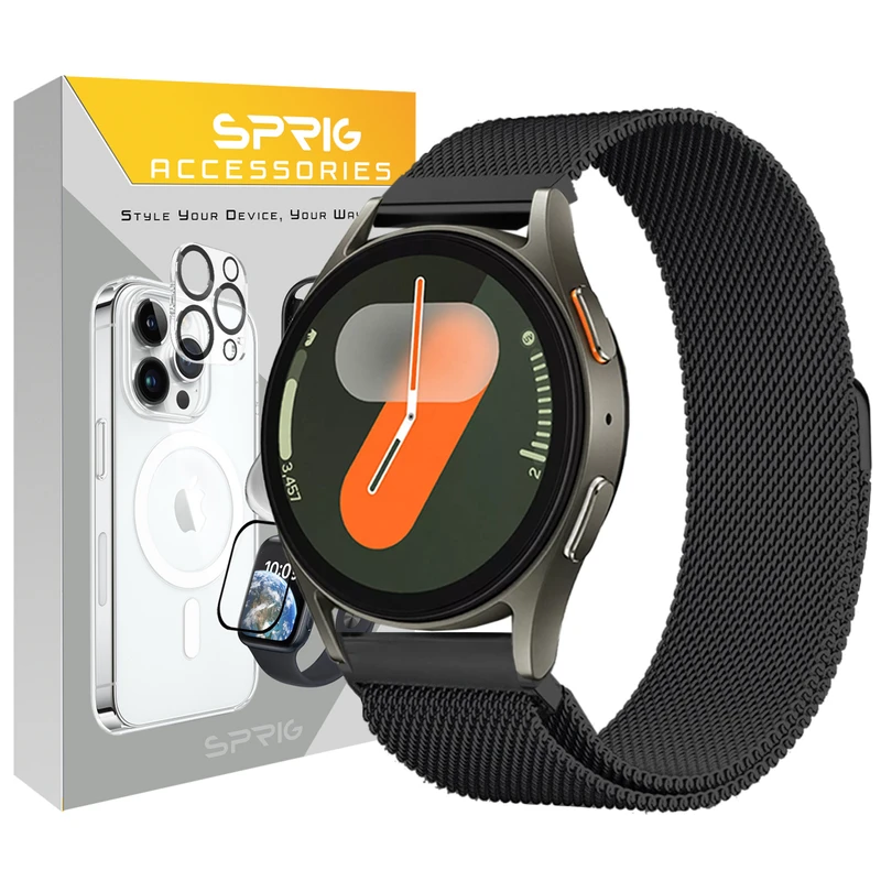 بند اسپریگ مدل Milanese مناسب برای ساعت هوشمند سامسونگ Galaxy Watch 7 44mm / Watch 7 40mm
