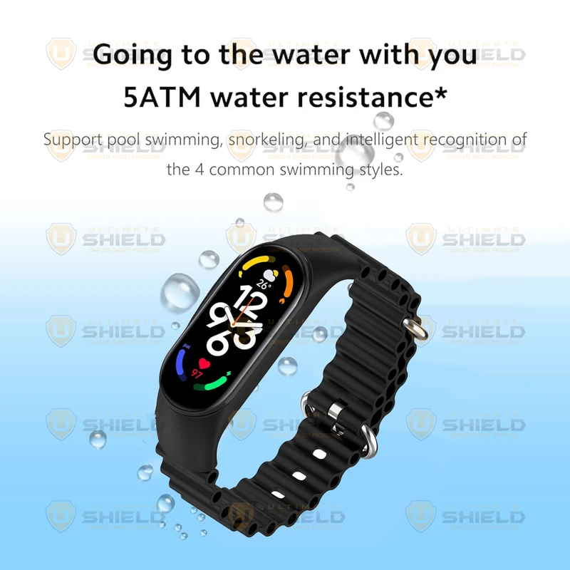بند آلتیمیت شیلد مدل Ocean UL مناسب برای ساعت هوشمند شیائومی Mi band 4/5/6