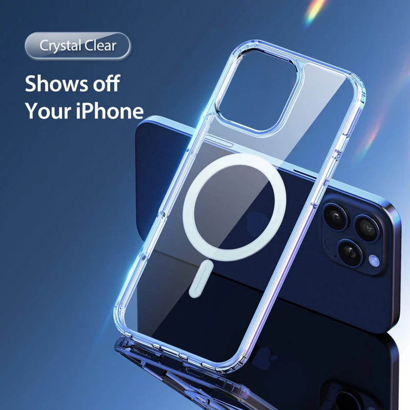 کاور نایت مدل Clear Magsafe KT مناسب برای گوشی موبایل اپل iPhone 16 Pro