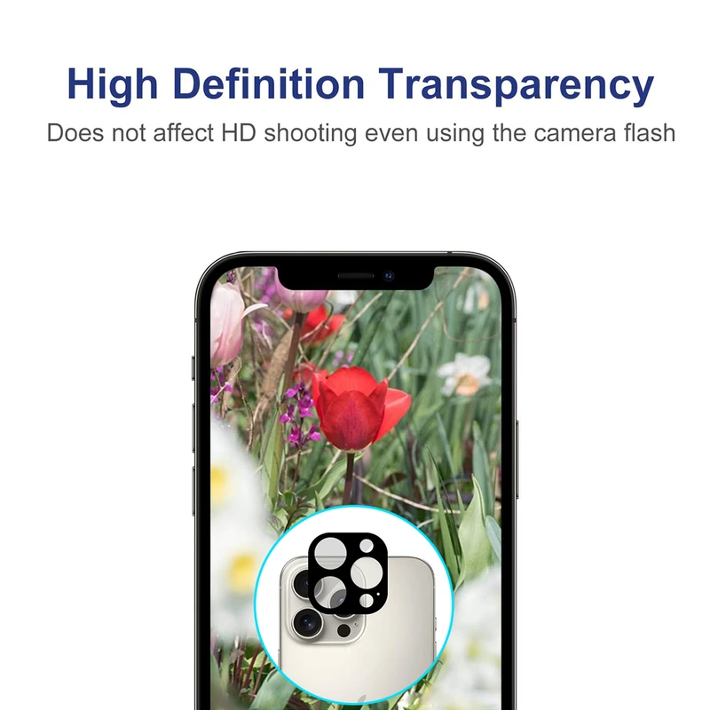 محافظ لنز دوربین سوپرسی مدل Noir Glass SC مناسب برای گوشی موبایل اپل iPhone 16 Pro / 16 Pro Max