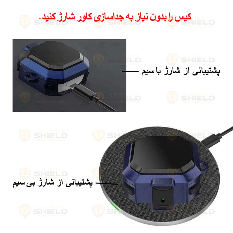 کاور آلتیمیت شیلد مدل EggShell UL مناسب برای کیس سامسونگ Galaxy Buds FE