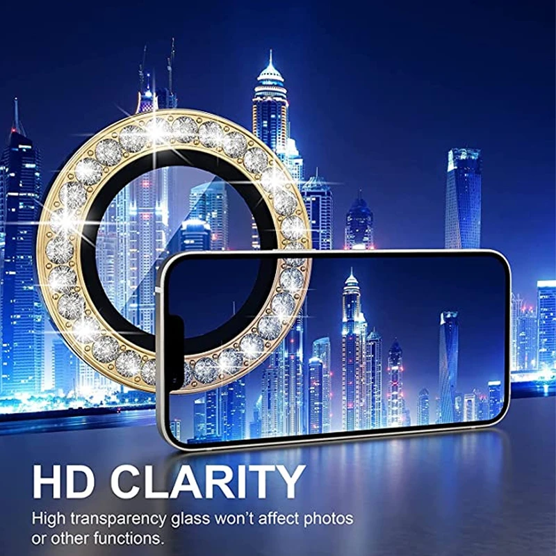 محافظ لنز دوربین رینگی زیرو مدل Ring-Diamond-ZR مناسب برای گوشی موبایل شیائومی Redmi Note 13 5G