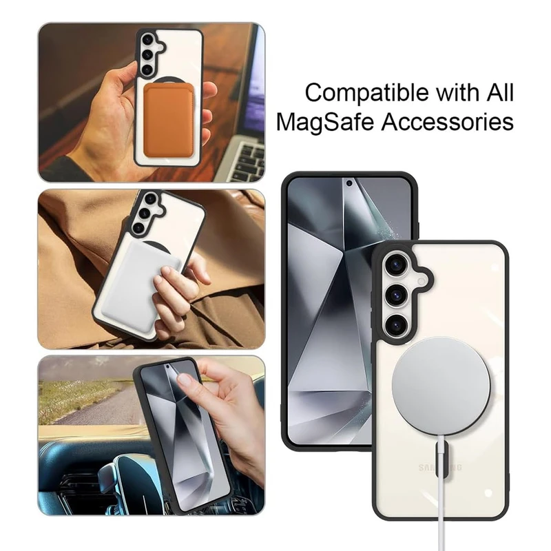 کاور زیرو مدل Magsafe Border ZR مناسب برای گوشی موبایل سامسونگ Galaxy S23 FE