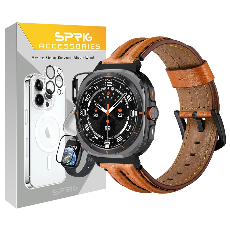 بند اسپریگ مدل Specto مناسب برای ساعت هوشمند سامسونگ Galaxy Watch 7 Ultra 47mm