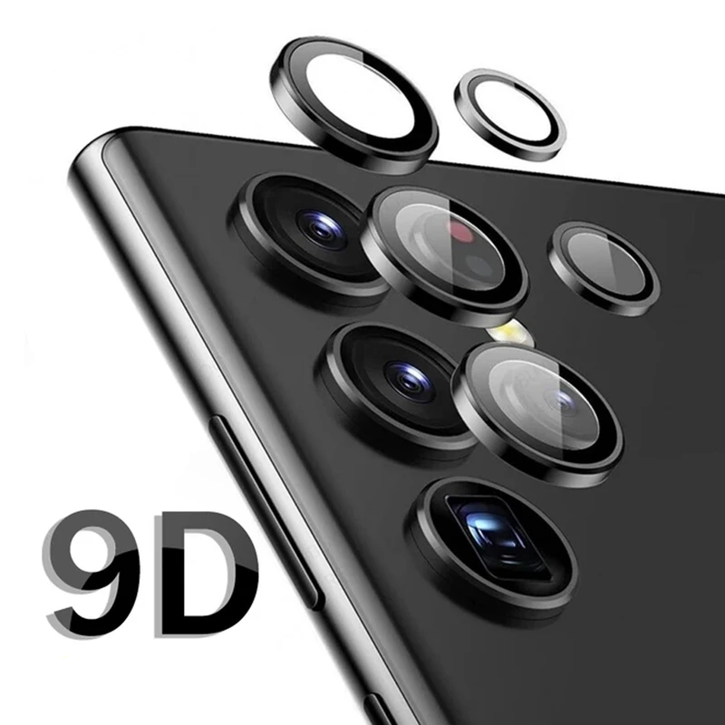 محافظ لنز دوربین نایت مدل Ring Metal KT مناسب برای گوشی موبایل سامسونگ Galaxy S25 Ultra