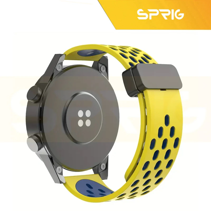 بند اسپریگ مدل Dual Color NK Magnetic TW مناسب برای ساعت هوشمند ایمیکی SF1 / SF1E / SE1 / ST1