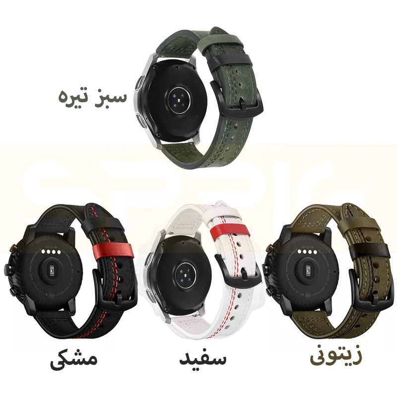 بند اسپریگ مدل Leather ORIGI TW مناسب برای ساعت هوشمند گلوریمی M1 Pro / M2 Pro / GS1 Pro / GR1 / Calling Watch M2 / M2 Max
