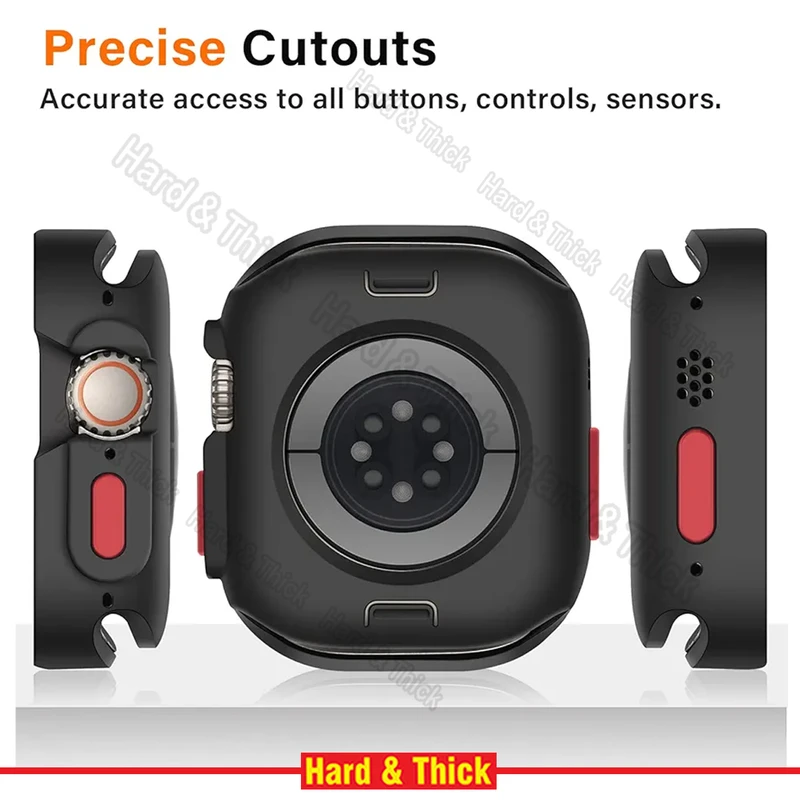 کاور هارد اند تیک مدل SIC Armor HT مناسب برای اپل واچ Ultra / Ultra 2 49mm به همراه محافظ صفحه نمایش