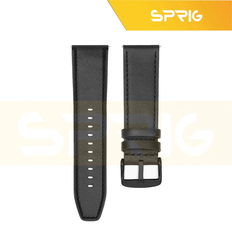 بند اسپریگ مدل Smooth Leather مناسب برای ساعت هوشمند سامسونگ Galaxy Watch 6 40mm / watch 6 44mm / Watch 6 Classic 43mm / Watch 6 Classic 47mm