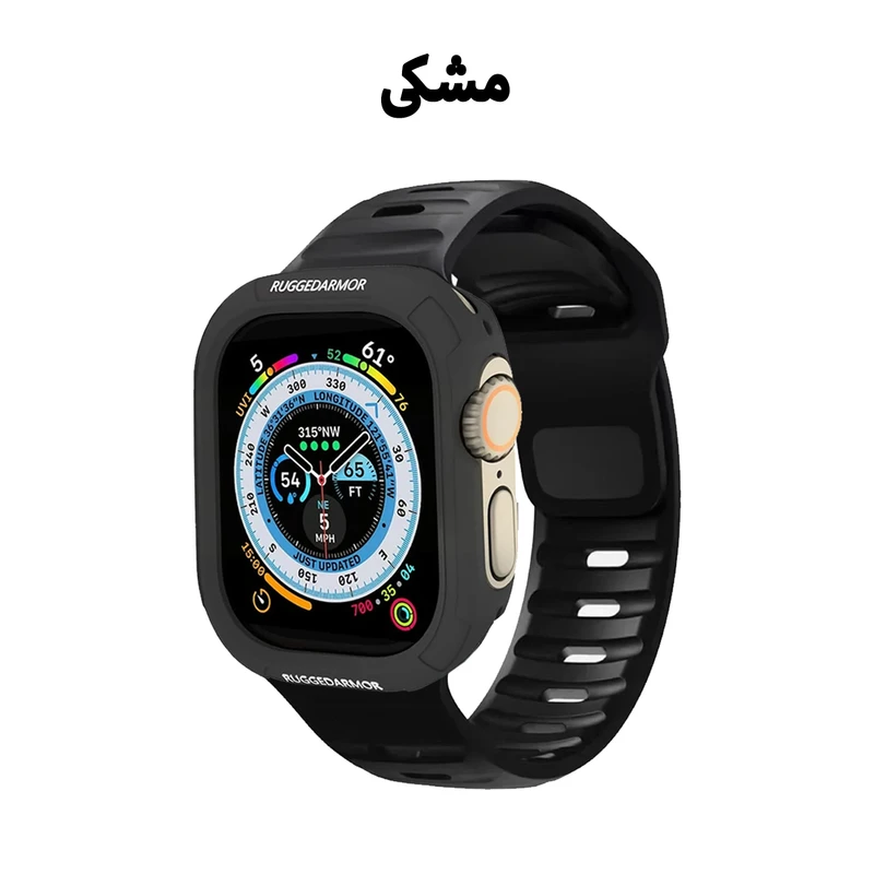 بند زیرو مدل SPG Rugged ZR مناسب برای ساعت هوشمند ویرفیت HK8 pro max / HK9 ultra 2 / T900 Ultra