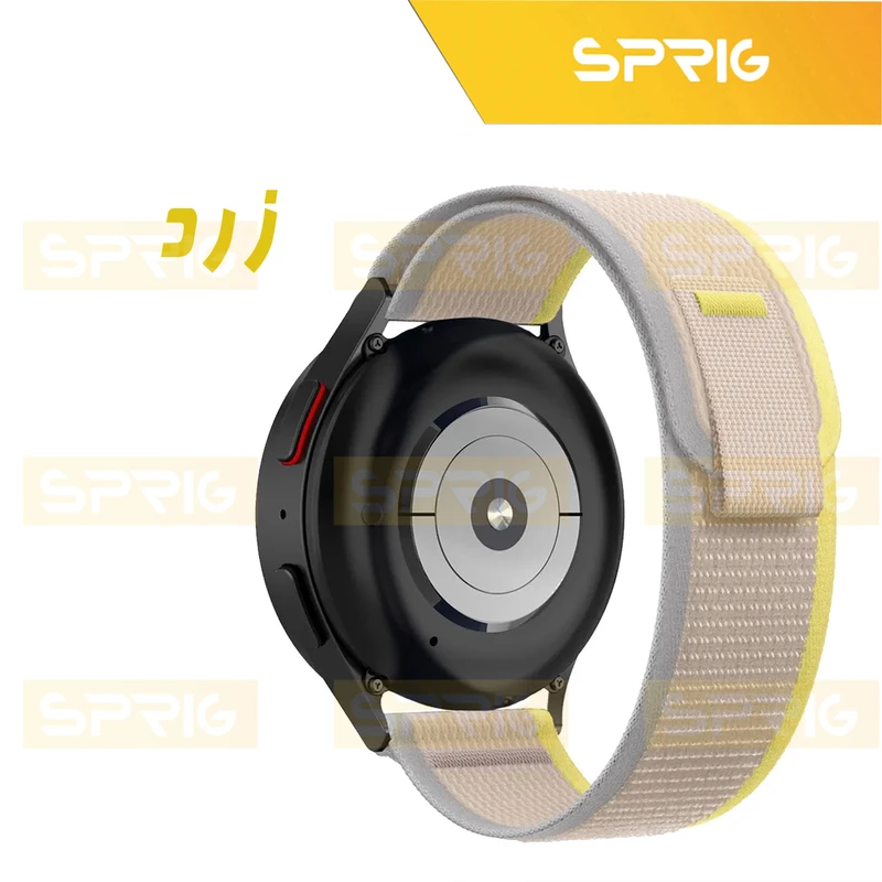 بند اسپریگ مدل Trail Loop مناسب برای ساعت هوشمند سامسونگ Galaxy Watch 4 / Watch 4 Classic / Watch 5 / Watch 5 Pro / Watch 6 / Watch 6 Classic