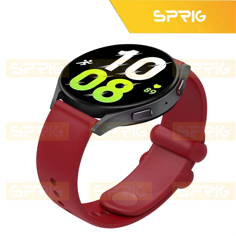 بند اسپریگ مدل PUFF PC مناسب برای ساعت هوشمند سامسونگ Galaxy Watch 4 44mm به همراه کاور