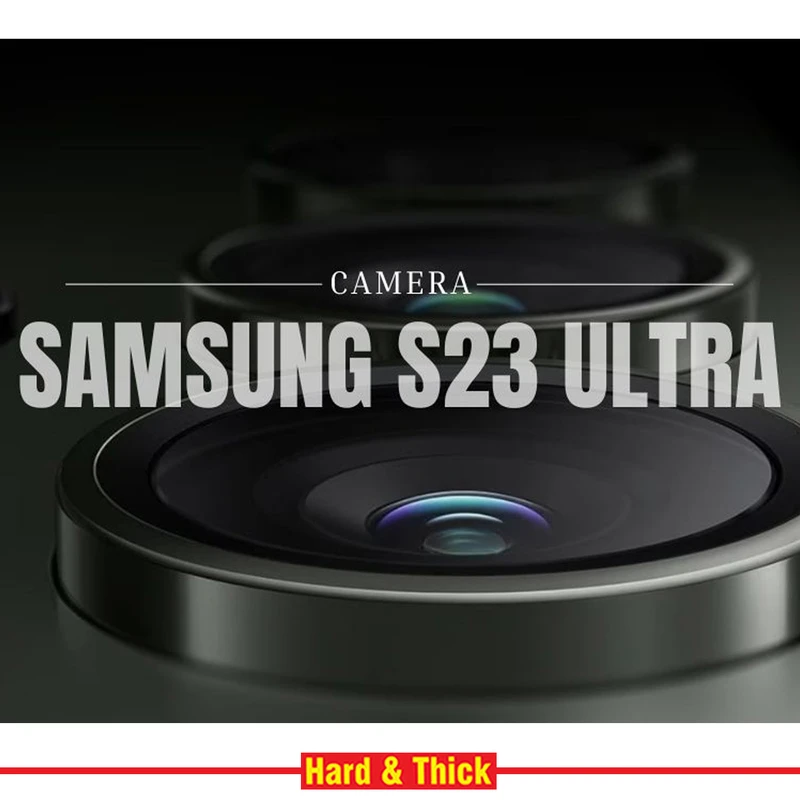 محافظ لنز دوربین هارد اند تیک مدل Ring Metal مناسب برای گوشی موبایل سامسونگ Galaxy S23 Ultra