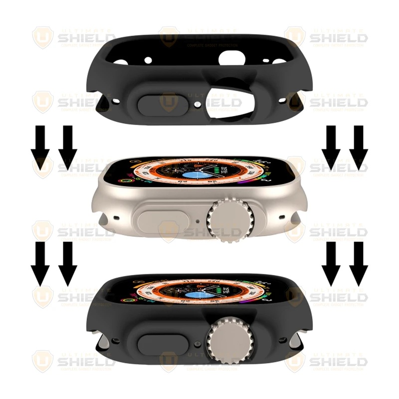 کاور آلتیمیت شیلد مدل Jelly Shield UL مناسب برای اپل واچ Ultra / Ultra 2 سایز 49 میلی متری