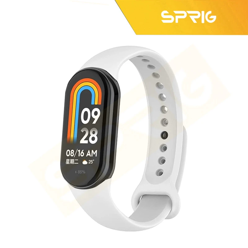 بند اسپریگ مدل Eco-SIC-Nylon-Ocean مناسب برای ساعت هوشمند شیائومی Mi Band 8/9 مجموعه 3 عددی