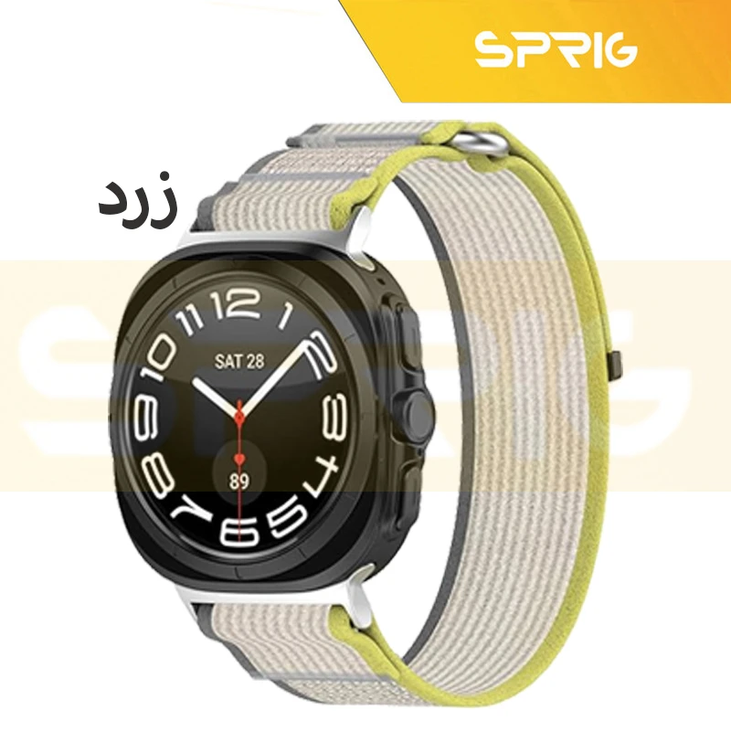 بند اسپریگ مدل Trail Loop مناسب برای ساعت هوشمند سامسونگ Galaxy Watch Ultra 47mm