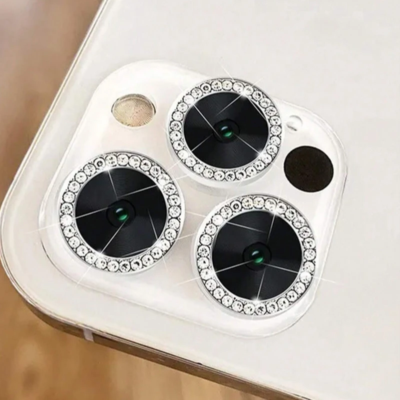 محافظ لنز دوربین اسپریگ مدل Ring Metal Shine مناسب برای گوشی موبایل اپل Iphone 12 Pro