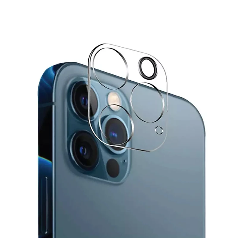 محافظ لنز دوربین شیشه‌ای ام‌گلس مدل Glass 3D MG مناسب برای گوشی موبایل اپل Iphone 12 Pro