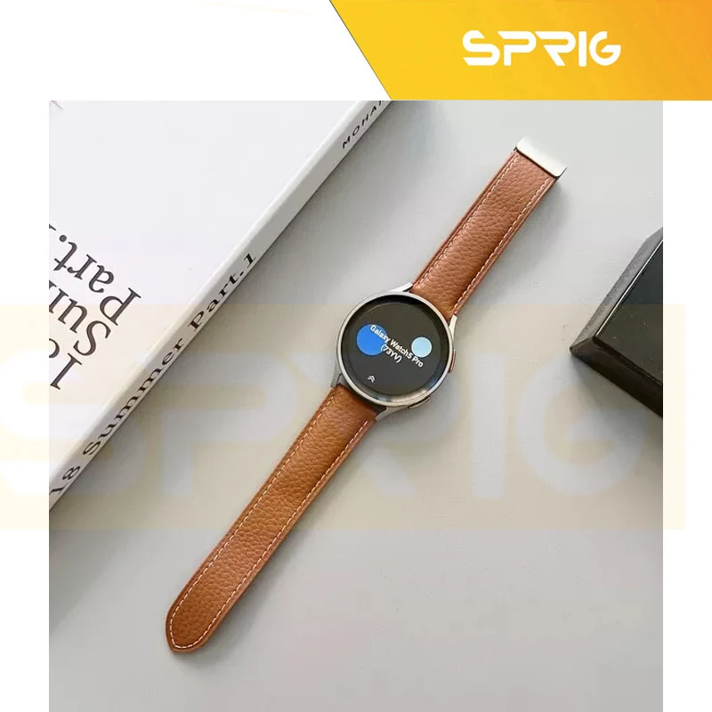 بند اسپریگ مدل Magnetic Leather TW مناسب برای ساعت هوشمند شیائومی S1 / S1 Active / S2 / Mi Watch XMWTCL02 / Mi Watch Color 2 / Mi Watch Color