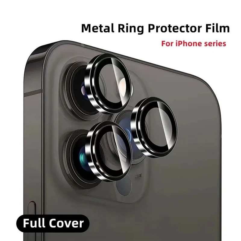 محافظ لنز دوربین ام‌گلس مدل Ring Metal MG مناسب برای گوشی موبایل اپل iPhone 16 Pro / 16 Pro Max