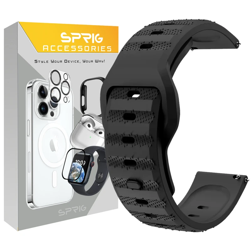 بند اسپریگ مدل Spig Sport مناسب برای ساعت هوشمند گارمین Vivomove / Style / Vivomove 3 / Forerunner 645 / Vivoactive HR / Luxe / Venu SQ