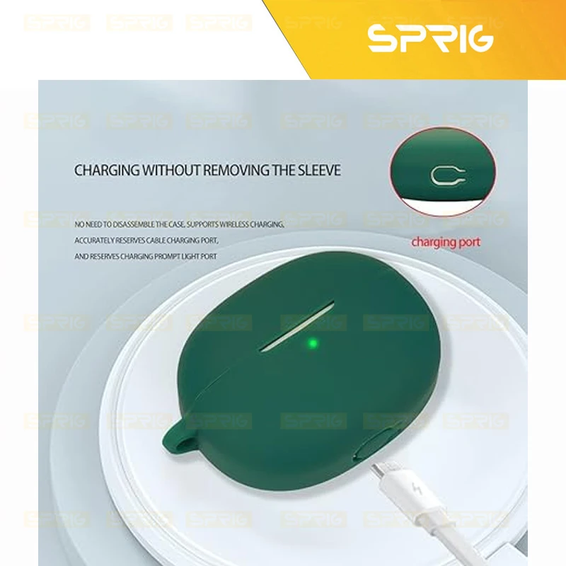 کاور اسپریگ مدل Silicon-SP مناسب برای کیس هدفون بی سیم هایلو W1 Anc
