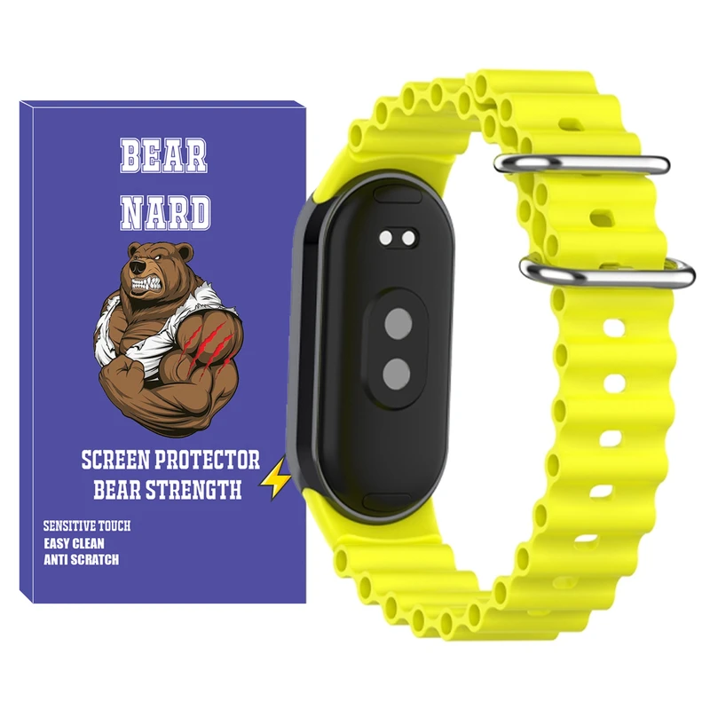 بند برنارد مدل Ocean BR مناسب برای ساعت هوشمند شیائومی Mi band 9