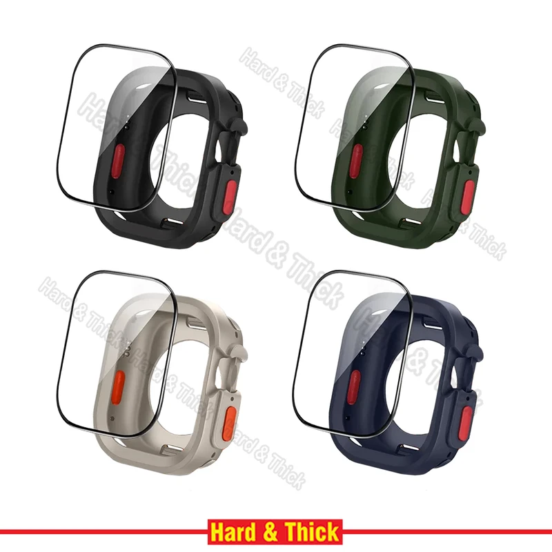 کاور هارد اند تیک مدل SIC Armor HT مناسب برای اپل واچ Ultra / Ultra 2 49mm به همراه محافظ صفحه نمایش