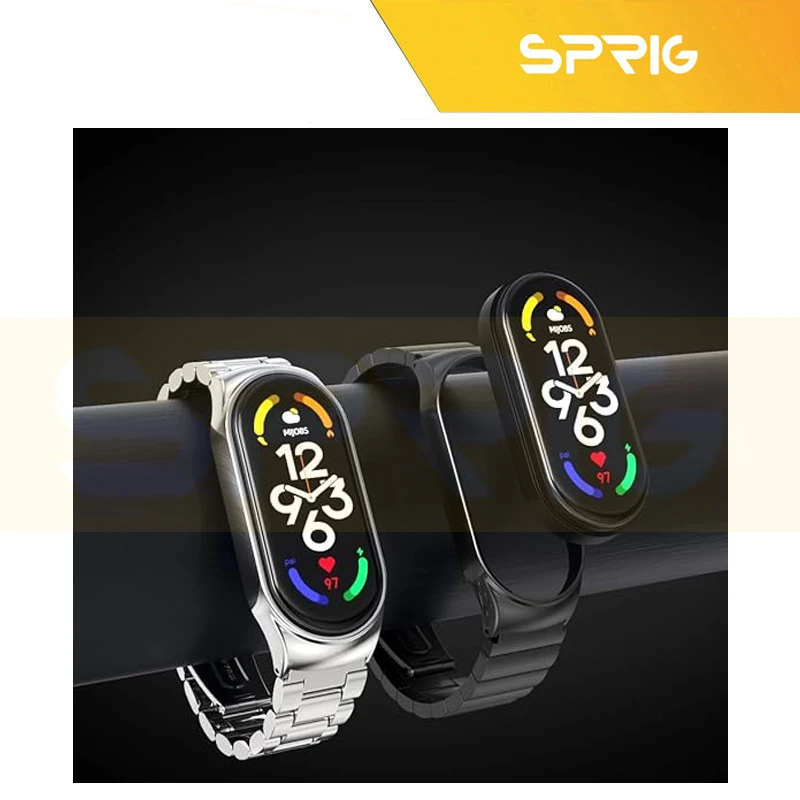 بند اسپریگ مدل 3Bead مناسب برای ساعت هوشمند شیائومی Mi Band 7