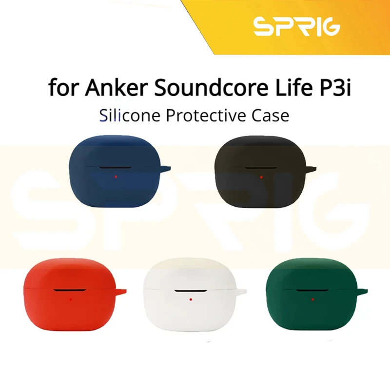 کاور اسپریگ مدل Silicon-SP مناسب برای کیس هدفون بی سیم انکر Soundcore life P3i