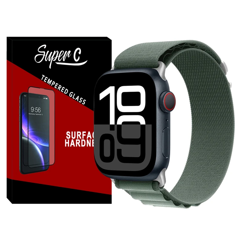 بند سوپرسی مدل Alpine SC مناسب برای اپل واچ سری 10 سایز 46 میلی متری