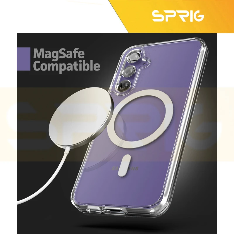کاور اسپریگ مدل Border Magsafe مناسب برای گوشی موبایل سامسونگ Galaxy S23 FE