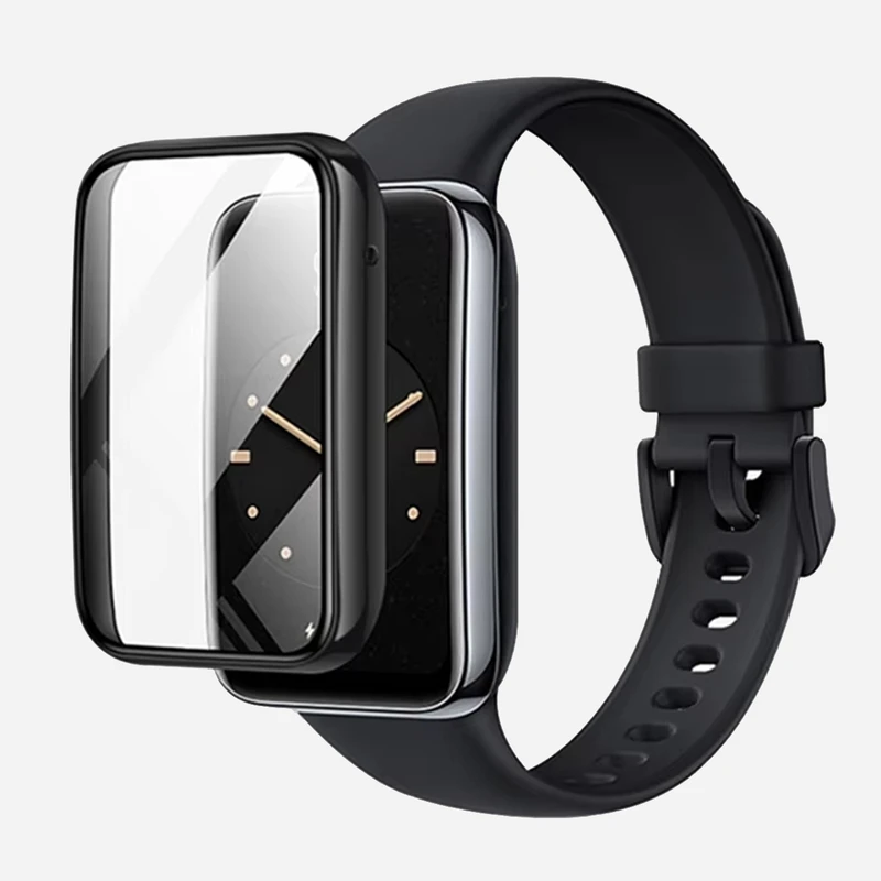 بند اسپریگ مدل SGK Silic Guard مناسب برای ساعت هوشمند شیائومی Mi band 7 pro به همراه کاور