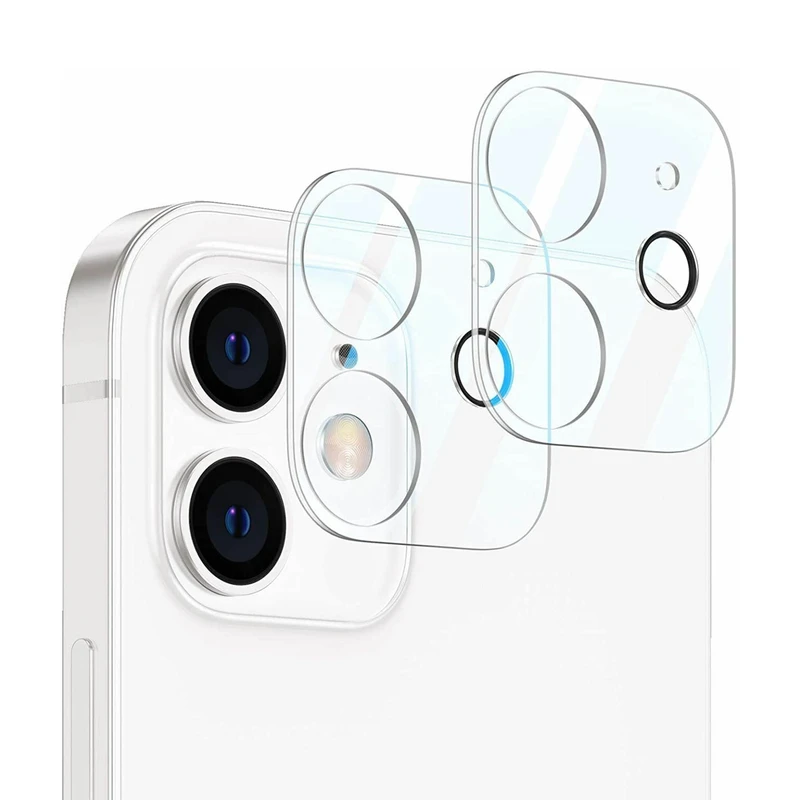 محافظ لنز دوربین زیرو مدل Glass 3D ZR مناسب برای گوشی موبایل اپل Iphone 12